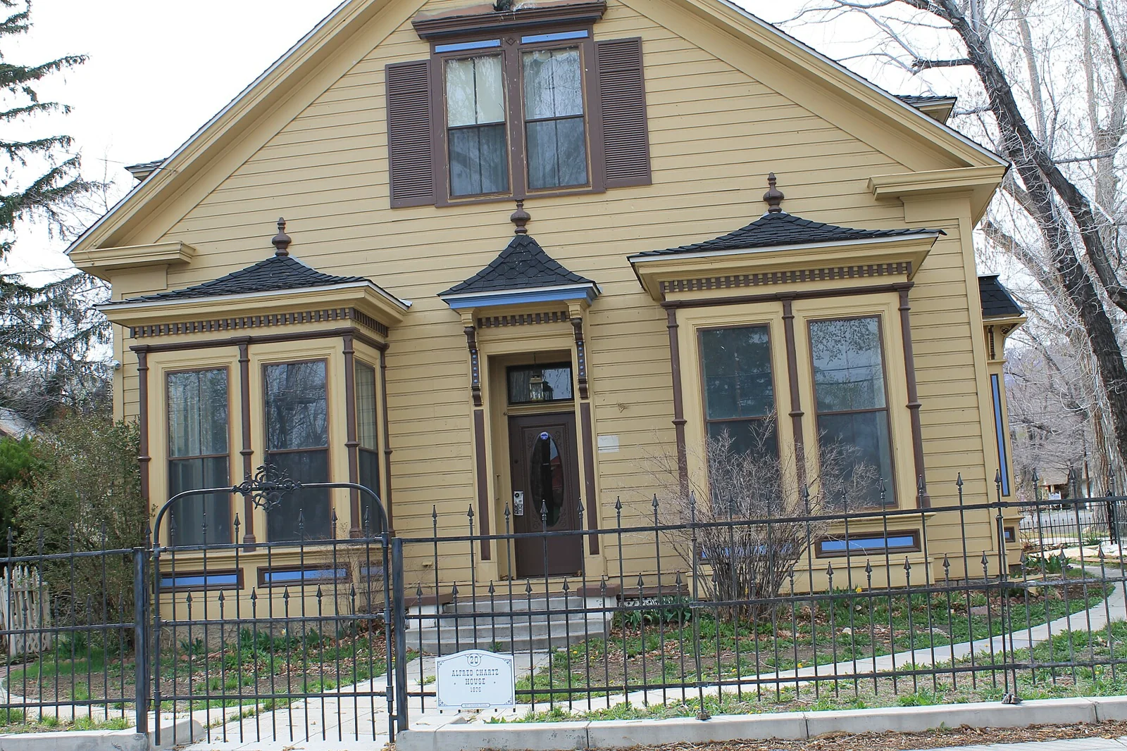 Exterior view of residential architecture in Nevada